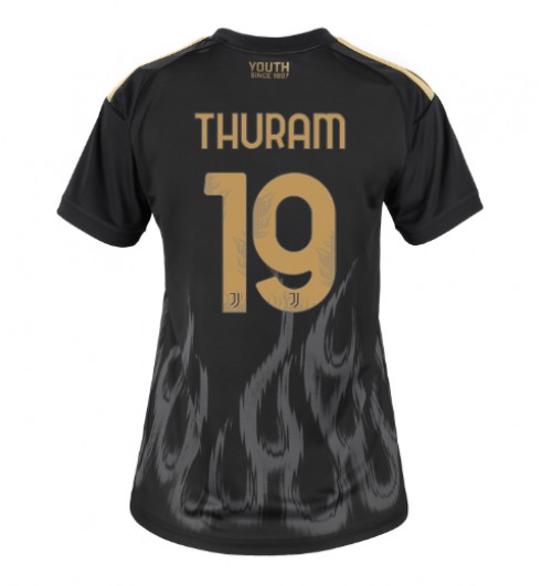 Juventus Khephren Thuram #19 Tredjedrakt Dame 2026-27 Korte ermer Juventus Khephren Thuram #19 Tredjedrakt Dame 2026-27 Korte ermer